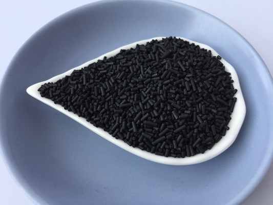 1.1mm - 1.2mm άνθρακα μοριακός χρόνος προσροφητικών 2X50S Adsorprion κόσκινων μαύρος κοκκώδης