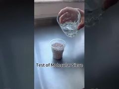 Παρακολούθηση: Αφυγραντικό Μοριακό Σίτα 3A με καθαρότητα 98% και ρυθμό τριβής WT < 0,1%