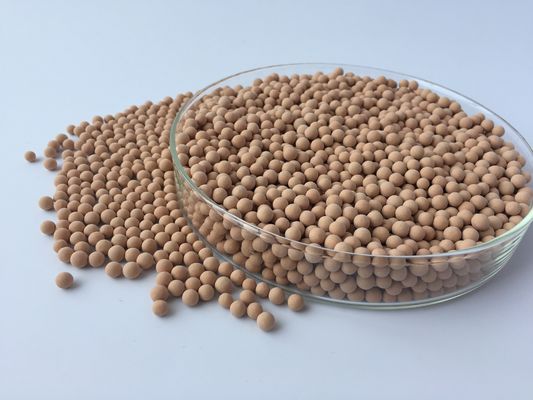 ποιότητας  3 - 5mm 4A Molecular Sieve Desiccant Granular With High Crush Strength Εργοστάσιο