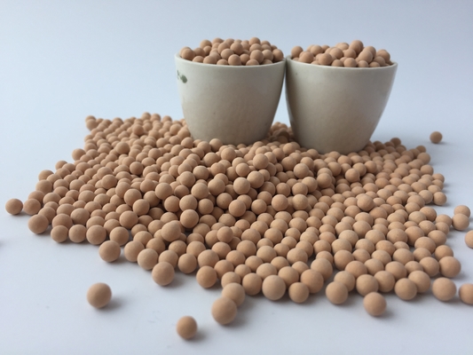 ποιότητας  Granular 4A Molecular Sieve Desiccant With Compressive Strength 85N For Desiccation Εργοστάσιο