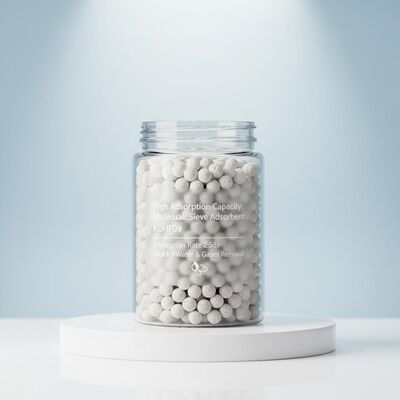 Μοριακό κόσκινο προσροφητικό υλικό υψηλής προσροφητικής ικανότητας με ρυθμό προσρόφησης 2*58s και θερμική σταθερότητα έως 400°C